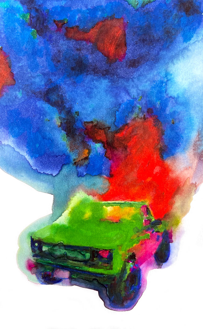 Los Angeles 90050 American Watercolor