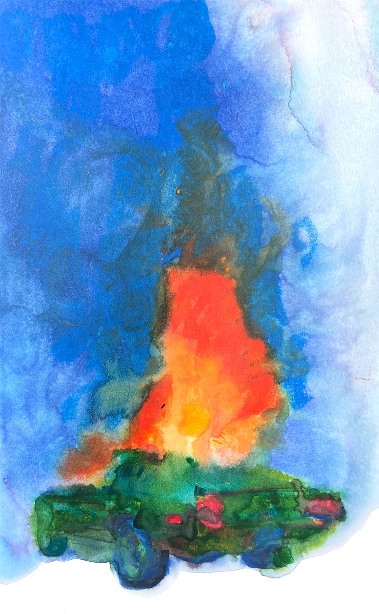 Los Angeles 90052 American Watercolor