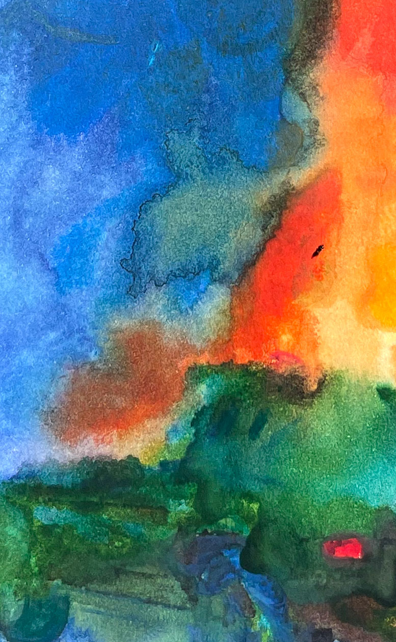 Los Angeles 90052 American Watercolor