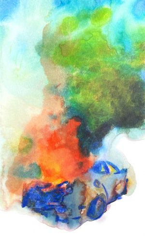 Los Angeles 90055 American Watercolor