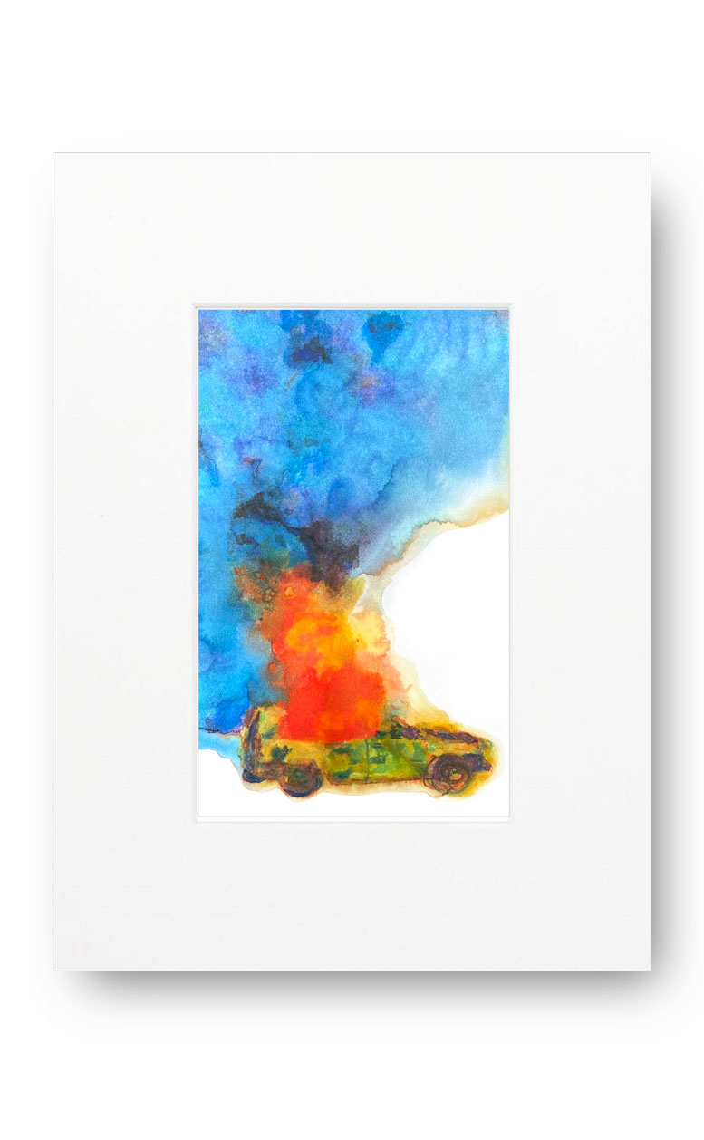 Los Angeles 90057 American Watercolor