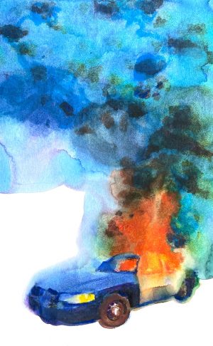 Los Angeles 90058 American Watercolor