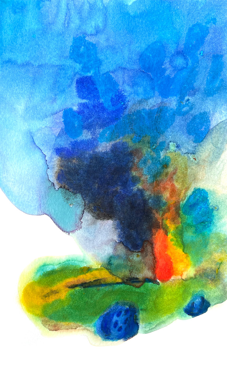 Los Angeles 90059 American Watercolor