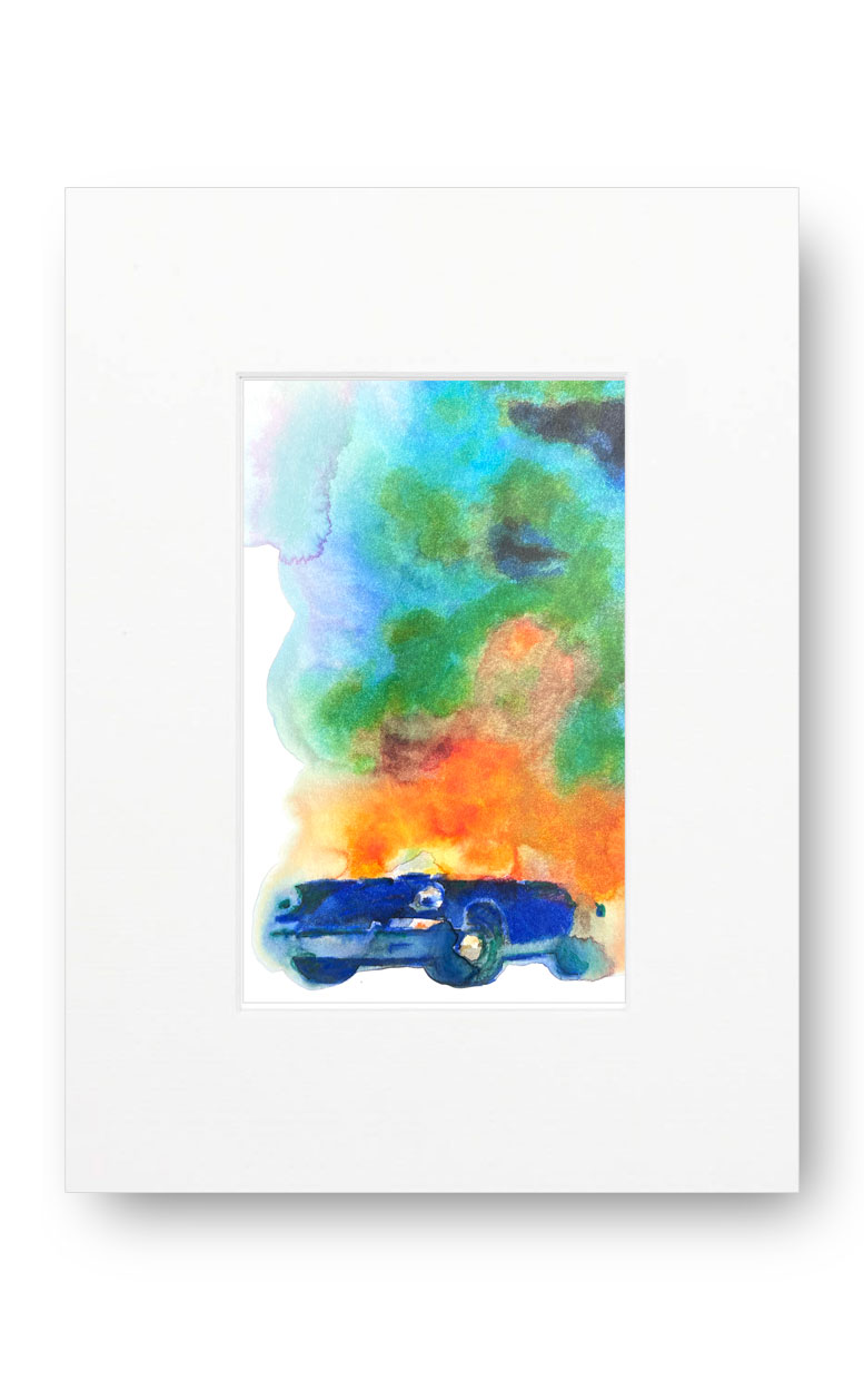 Los Angeles 90060 American Watercolor