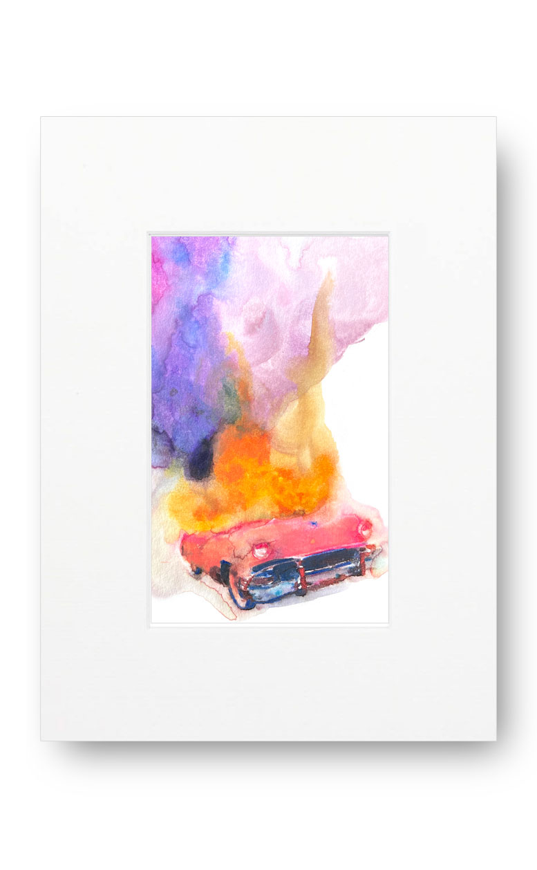 Los Angeles 90063 American Watercolor