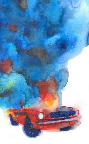 Los Angeles 90081 American Watercolor