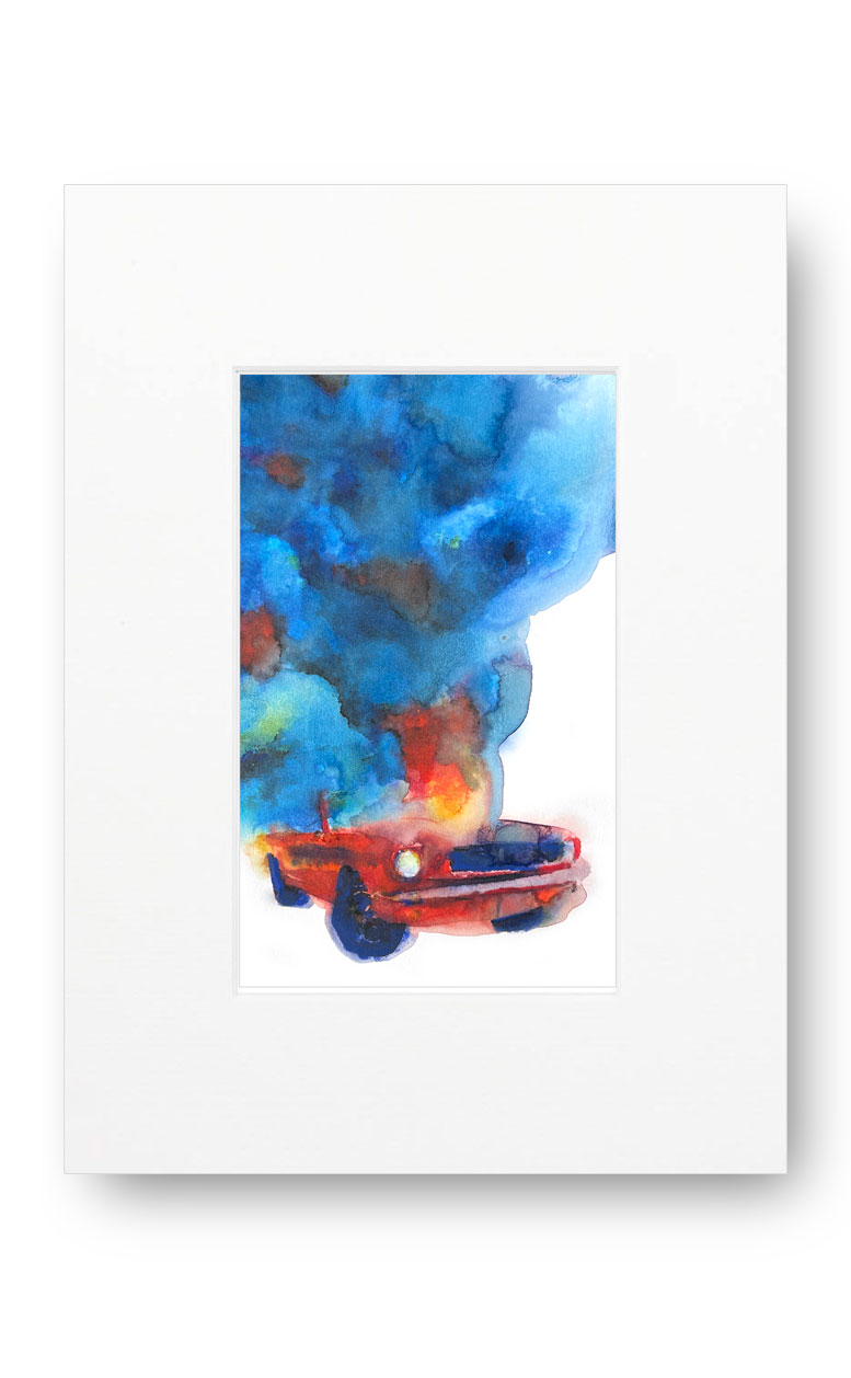 Los Angeles 90081 American Watercolor