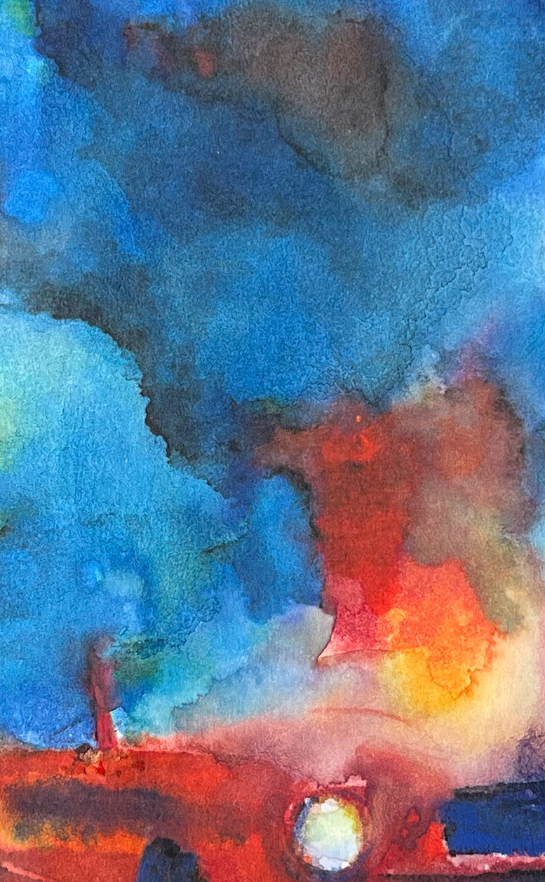 Los Angeles 90081 American Watercolor