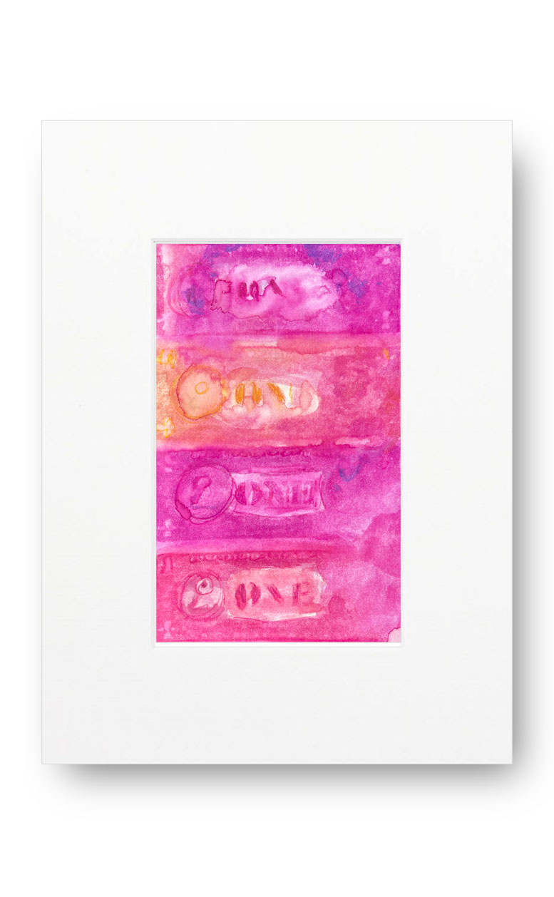 Dollars Purple 03 American Watercolor