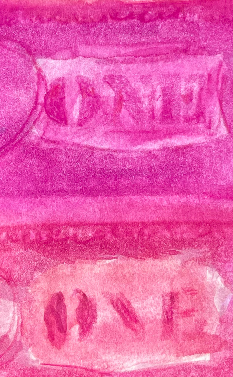 Dollars Purple 03 American Watercolor
