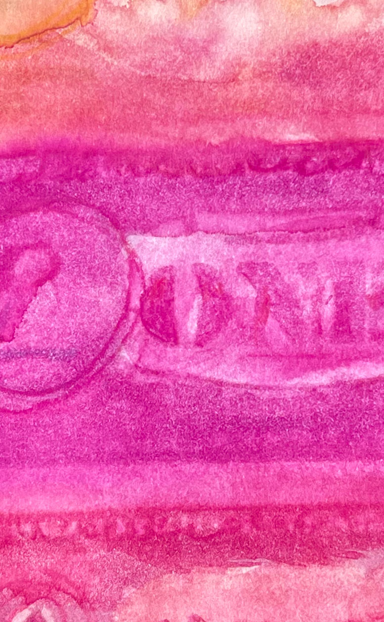 Dollars Purple 03 American Watercolor
