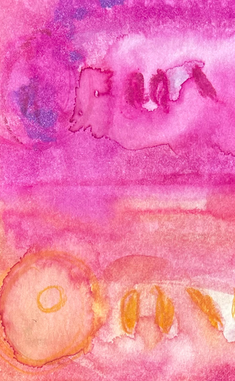 Dollars Purple 03 American Watercolor