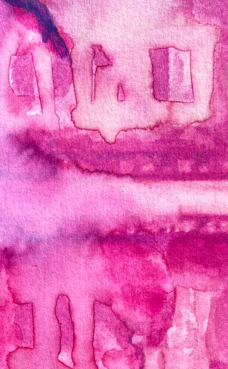 Dollars Purple 02 American Watercolor
