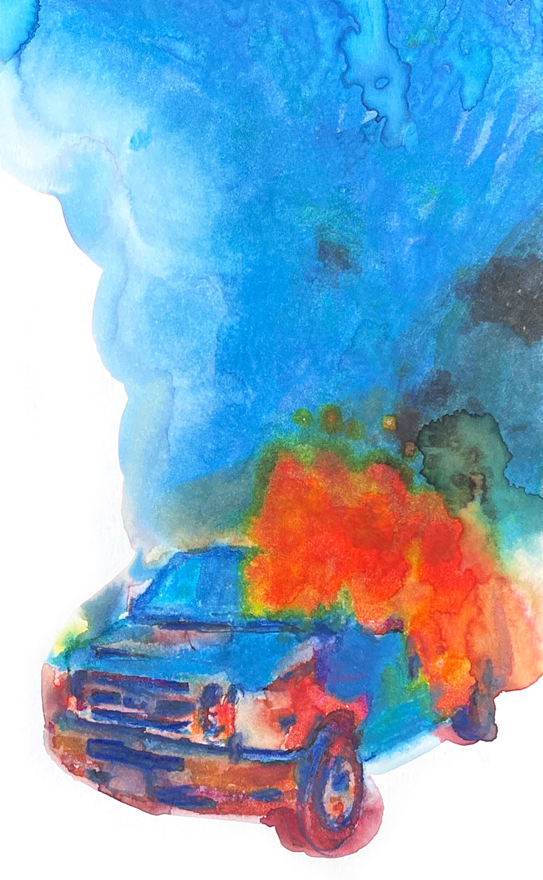 Los Angeles 90064 American Watercolor