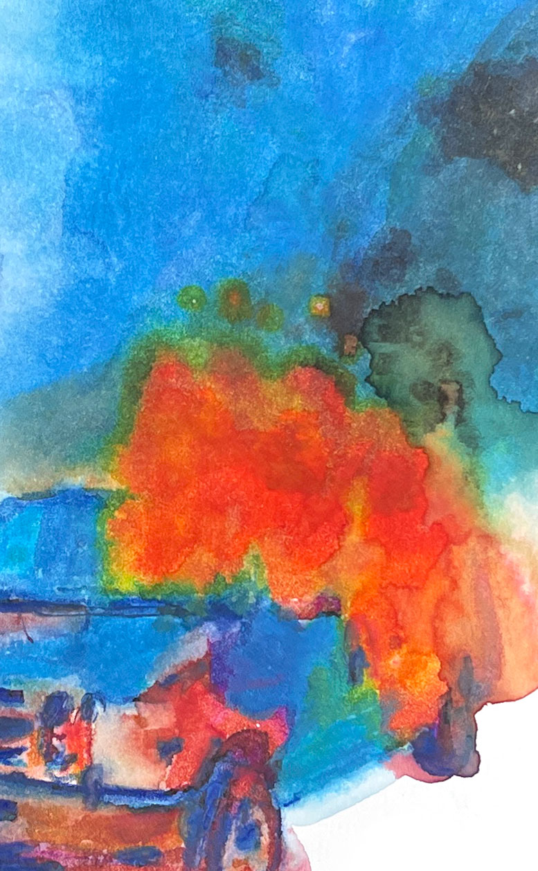 Los Angeles 90064 American Watercolor