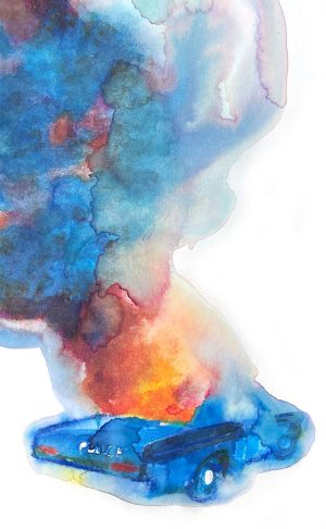 Los Angeles 90069 American Watercolor