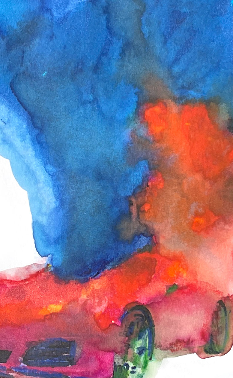 Los Angeles 90070 American Watercolor