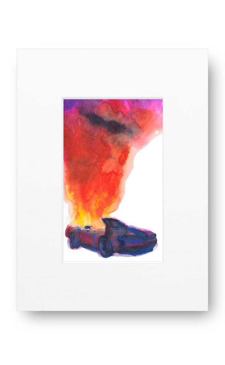 Los Angeles 90072 American Watercolor