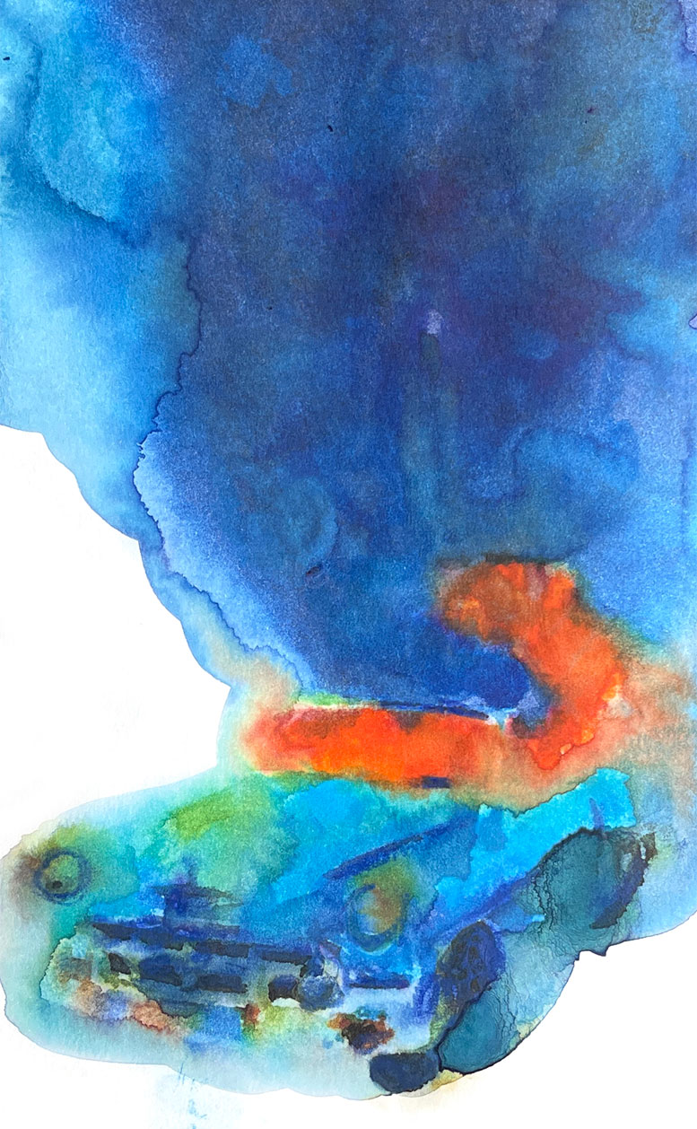 Los Angeles 90073 American Watercolor