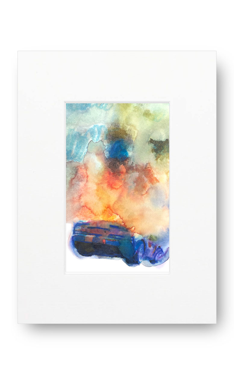 Los Angeles 90074 American Watercolor