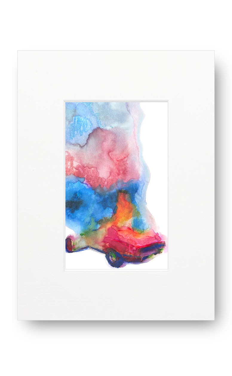 Los Angeles 90076 American Watercolor