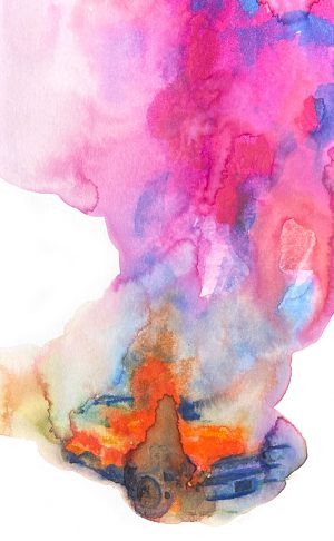 Los Angeles 90077 American Watercolor