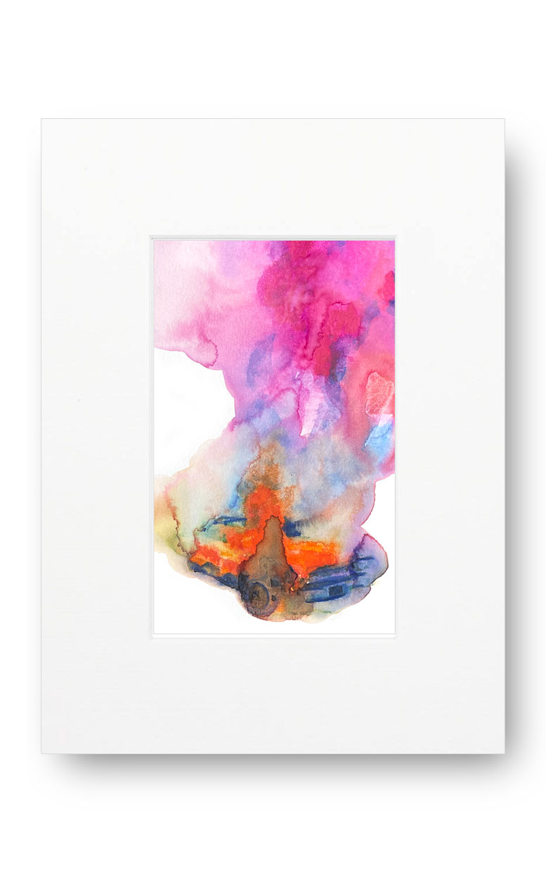 Los Angeles 90077 American Watercolor