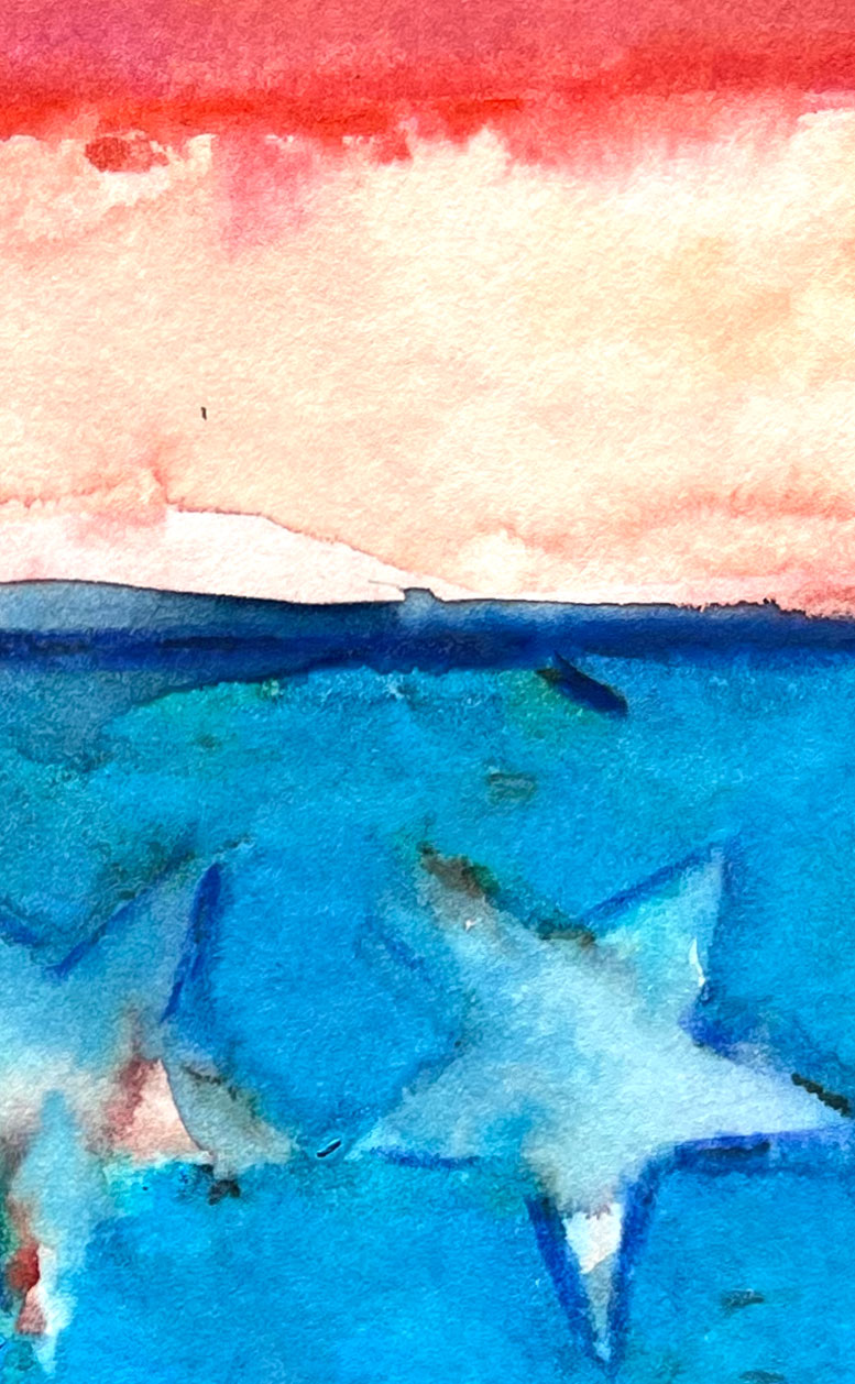 Star 02 American Watercolor