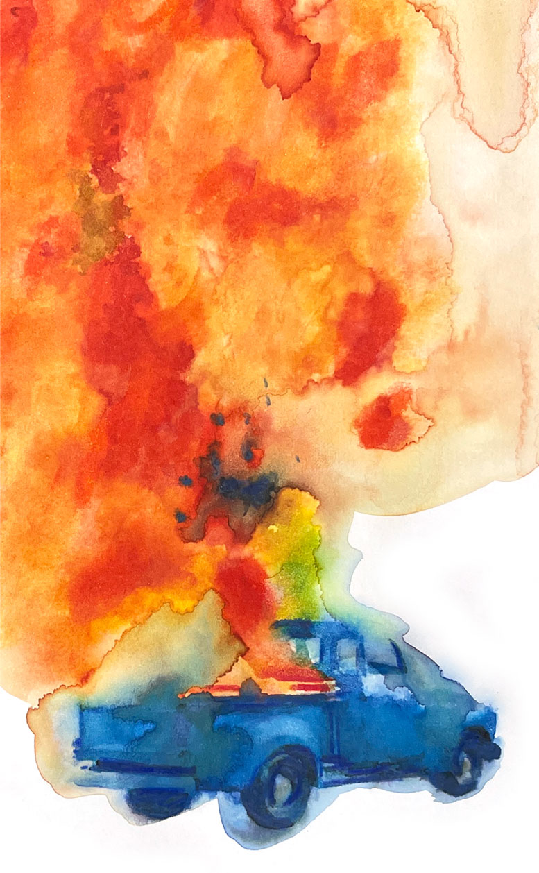 Los Angeles 90078 American Watercolor