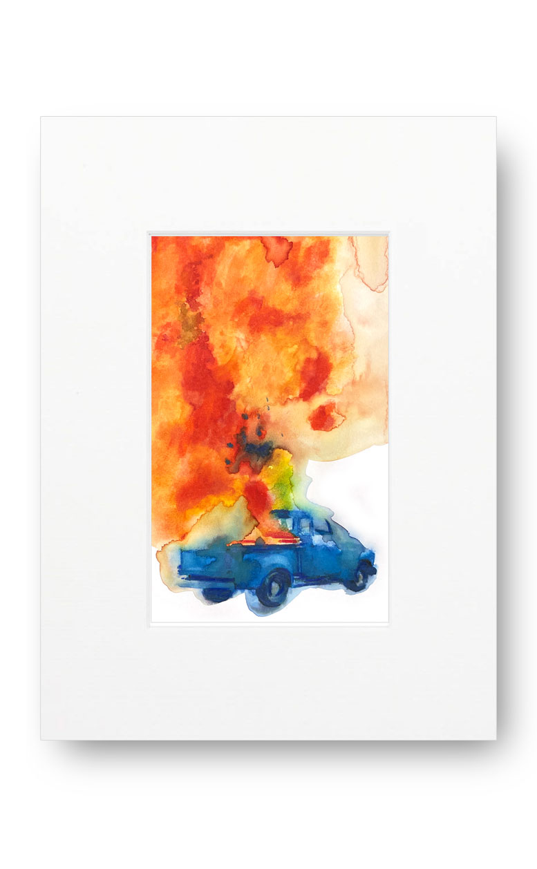 Los Angeles 90078 American Watercolor