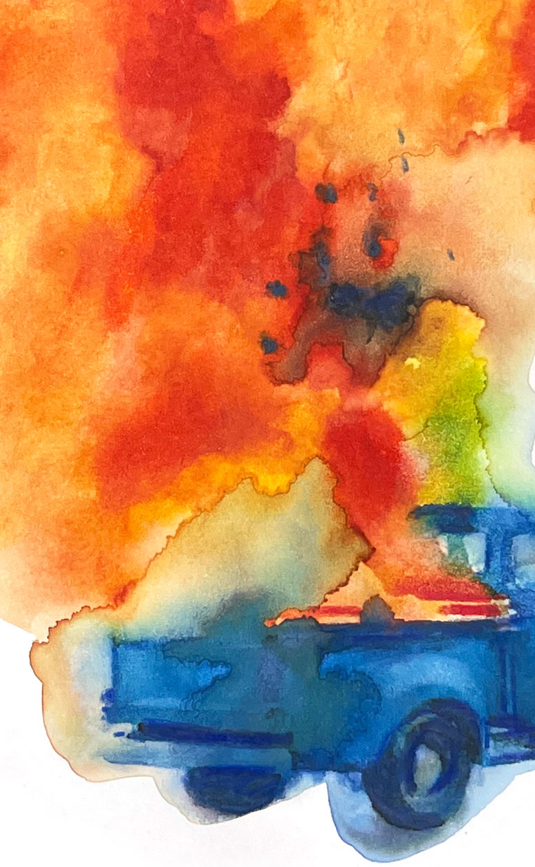 Los Angeles 90078 American Watercolor