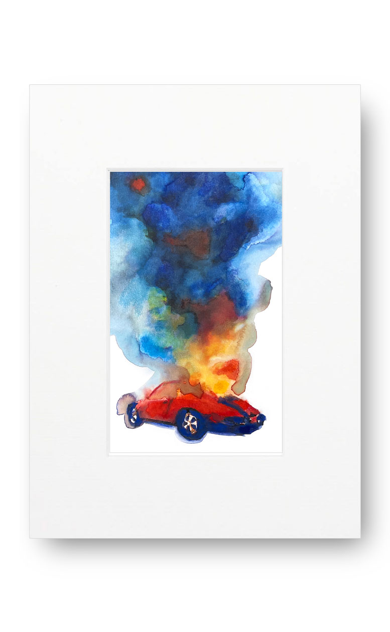 Los Angeles 90079 American Watercolor