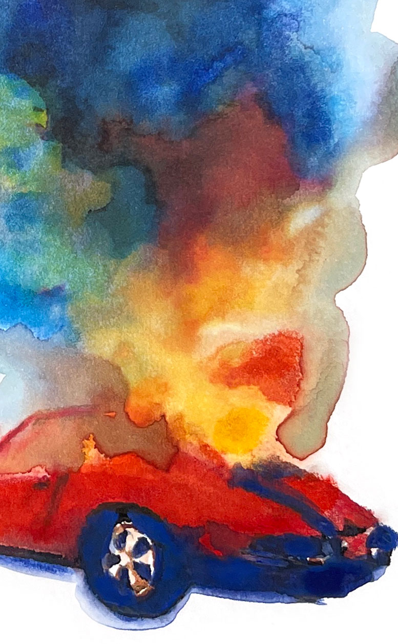 Los Angeles 90079 American Watercolor