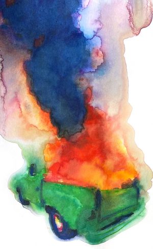 Los Angeles 90082 American Watercolor