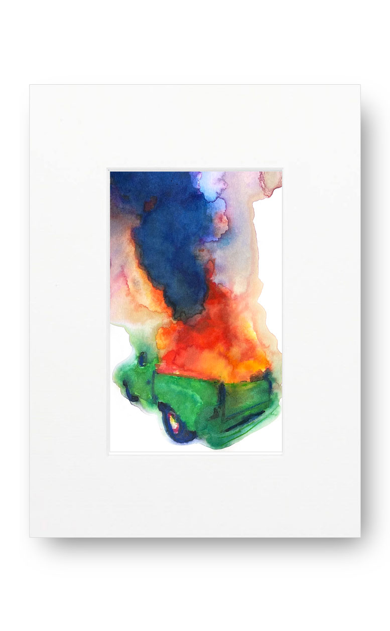 Los Angeles 90082 American Watercolor