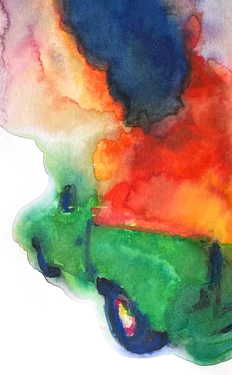 Los Angeles 90082 American Watercolor