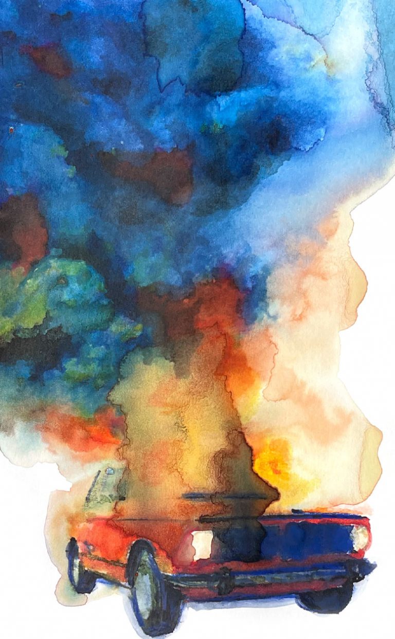 Los Angeles 90083 American Watercolor