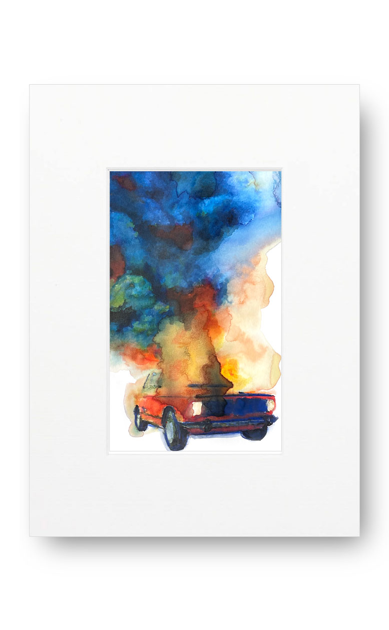 Los Angeles 90083 American Watercolor