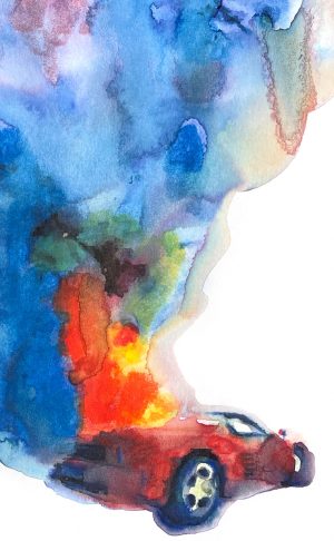 Los Angeles 90085 American Watercolor