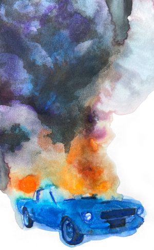 Los Angeles 90088 American Watercolor