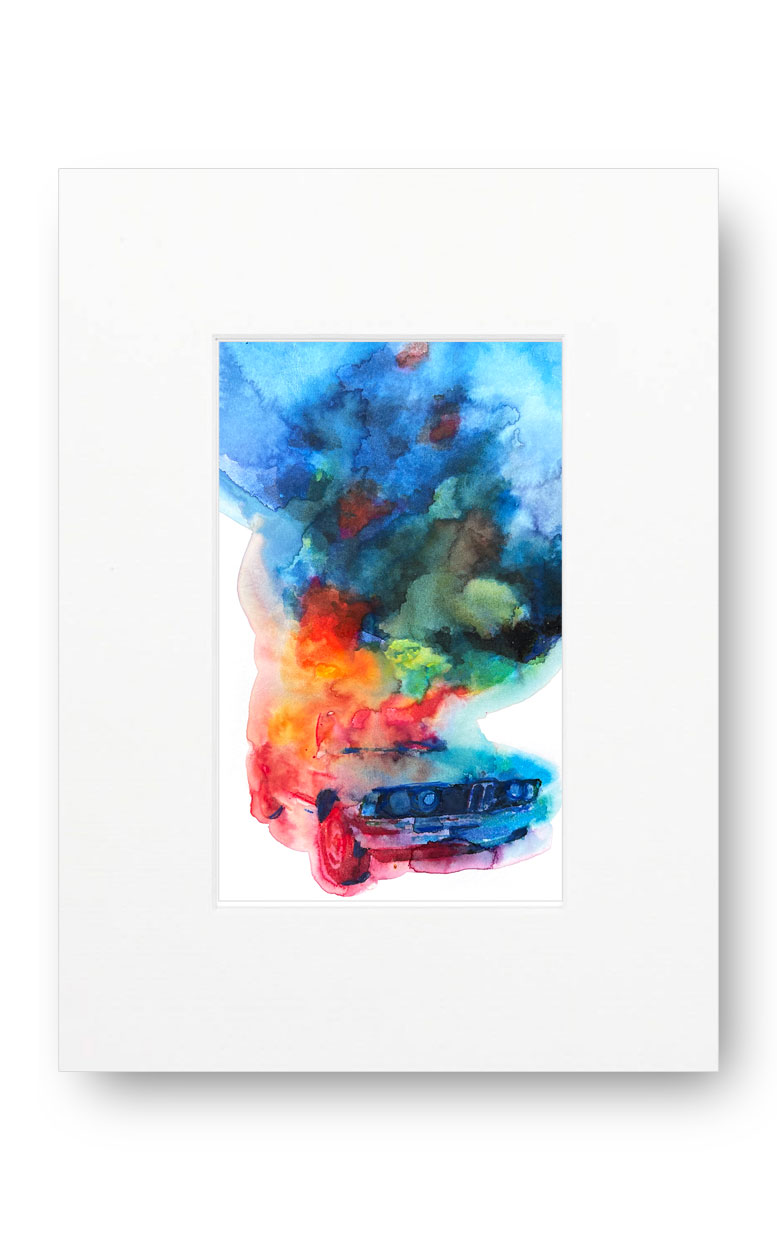 Los Angeles 90091 American Watercolor