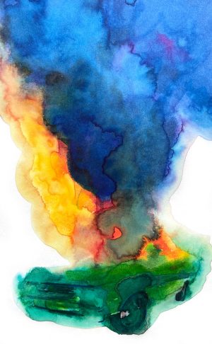 Los Angeles 90093 American Watercolor