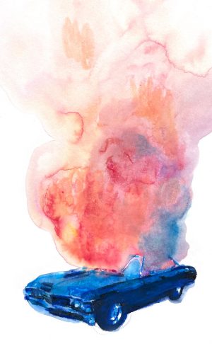 Los Angeles 90097 American Watercolor