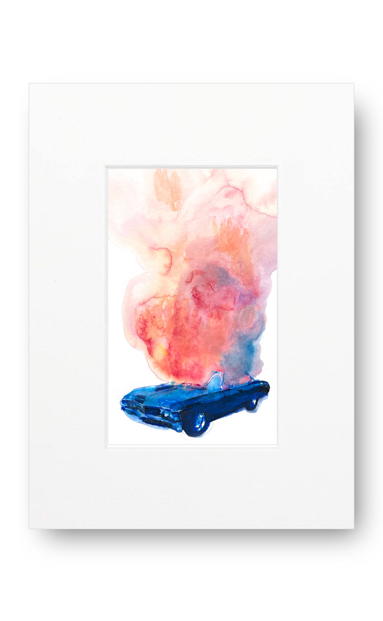 Los Angeles 90097 American Watercolor