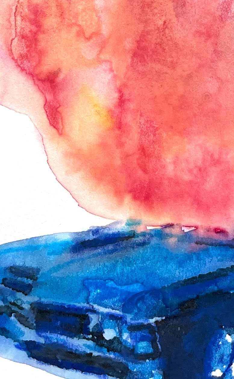 Los Angeles 90097 American Watercolor