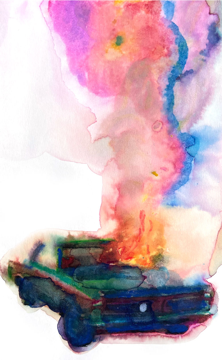 Los Angeles 90101 American Watercolor