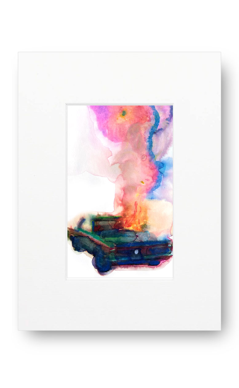 Los Angeles 90101 American Watercolor