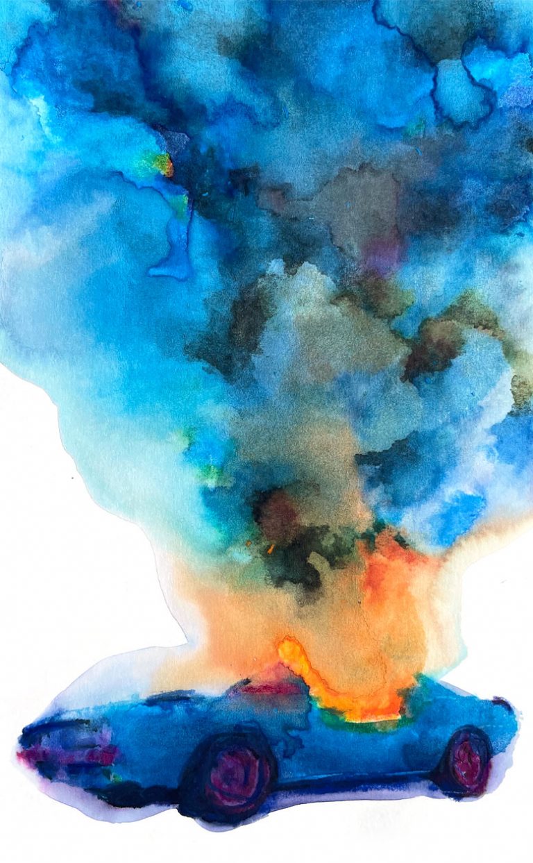 Los Angeles 90102 American Watercolor