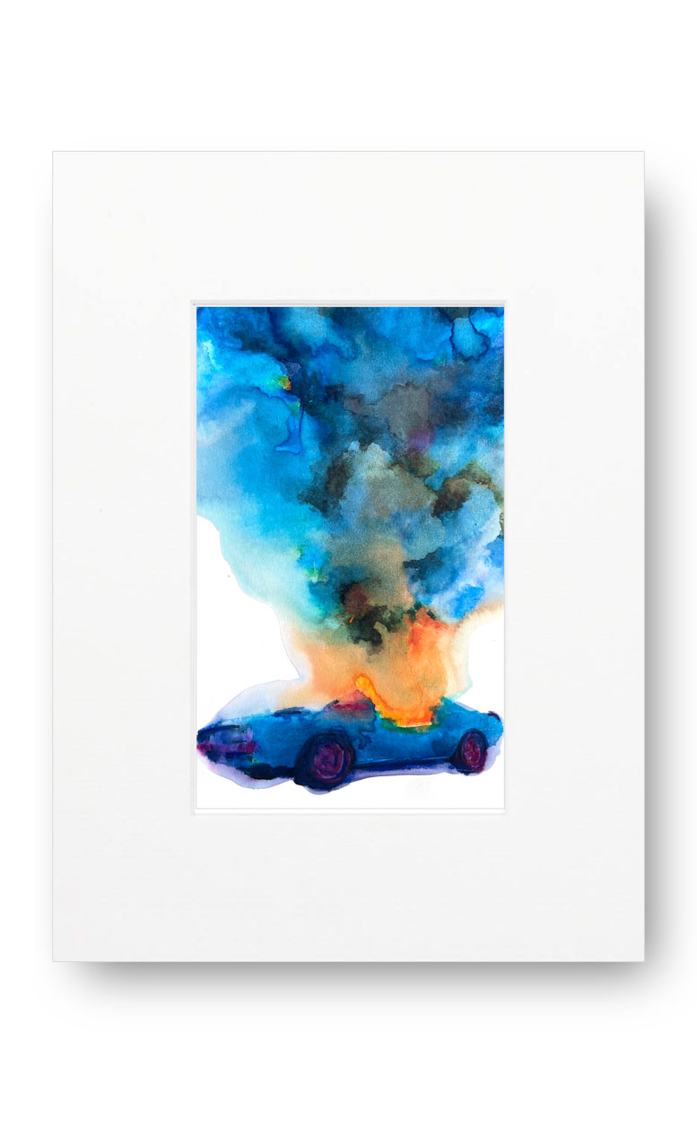 Los Angeles 90102 American Watercolor