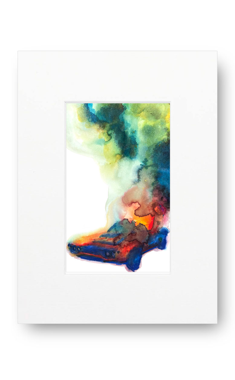 Los Angeles 90103 American Watercolor